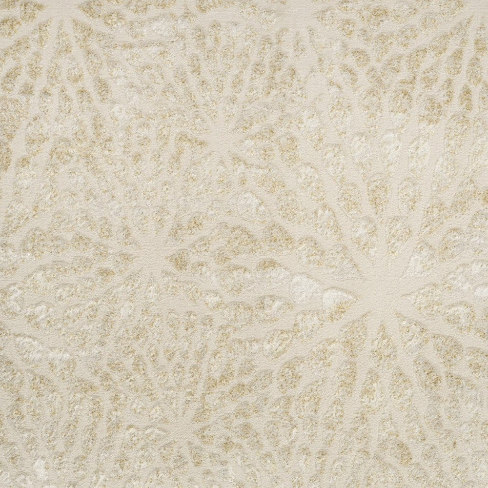 Ivory Abstract Area Rug