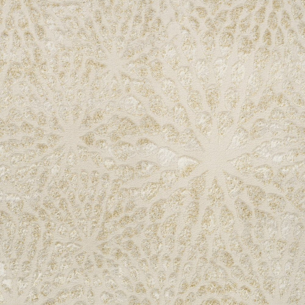Ivory Abstract Area Rug