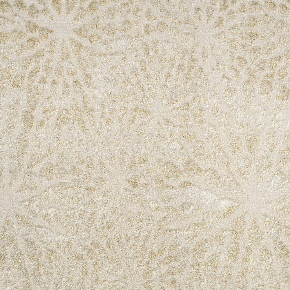 Ivory Abstract Area Rug