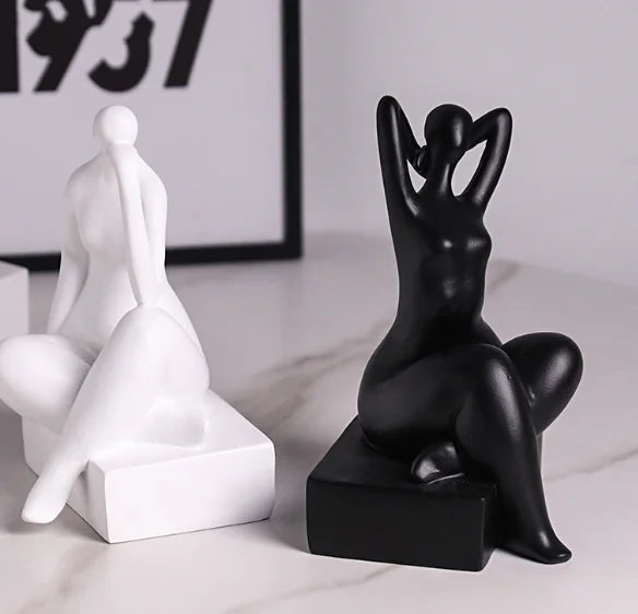Sleek Minimalist Bookend Decor