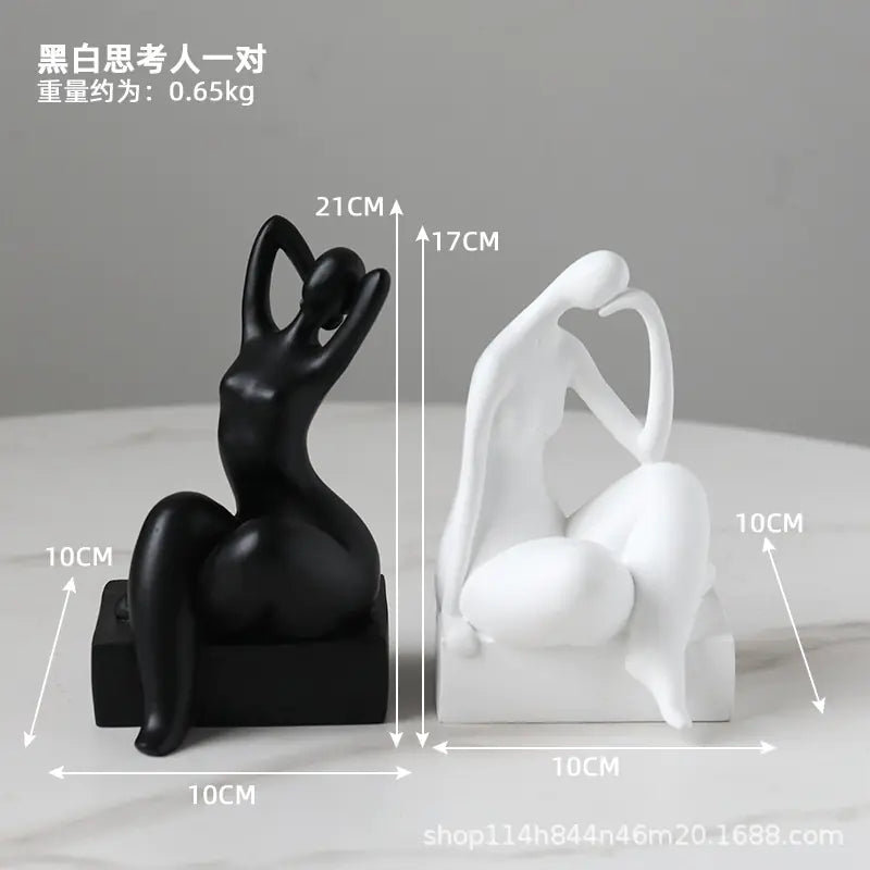Sleek Minimalist Bookend Decor