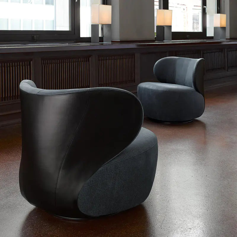 AUREMI Contemporary Swivel Armchair