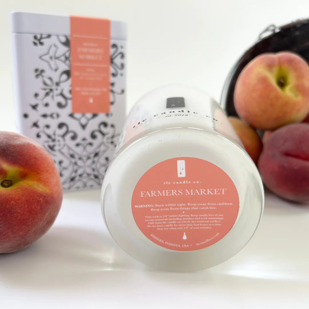 Harvest Peach 11oz Dual-Wick Soy Candle