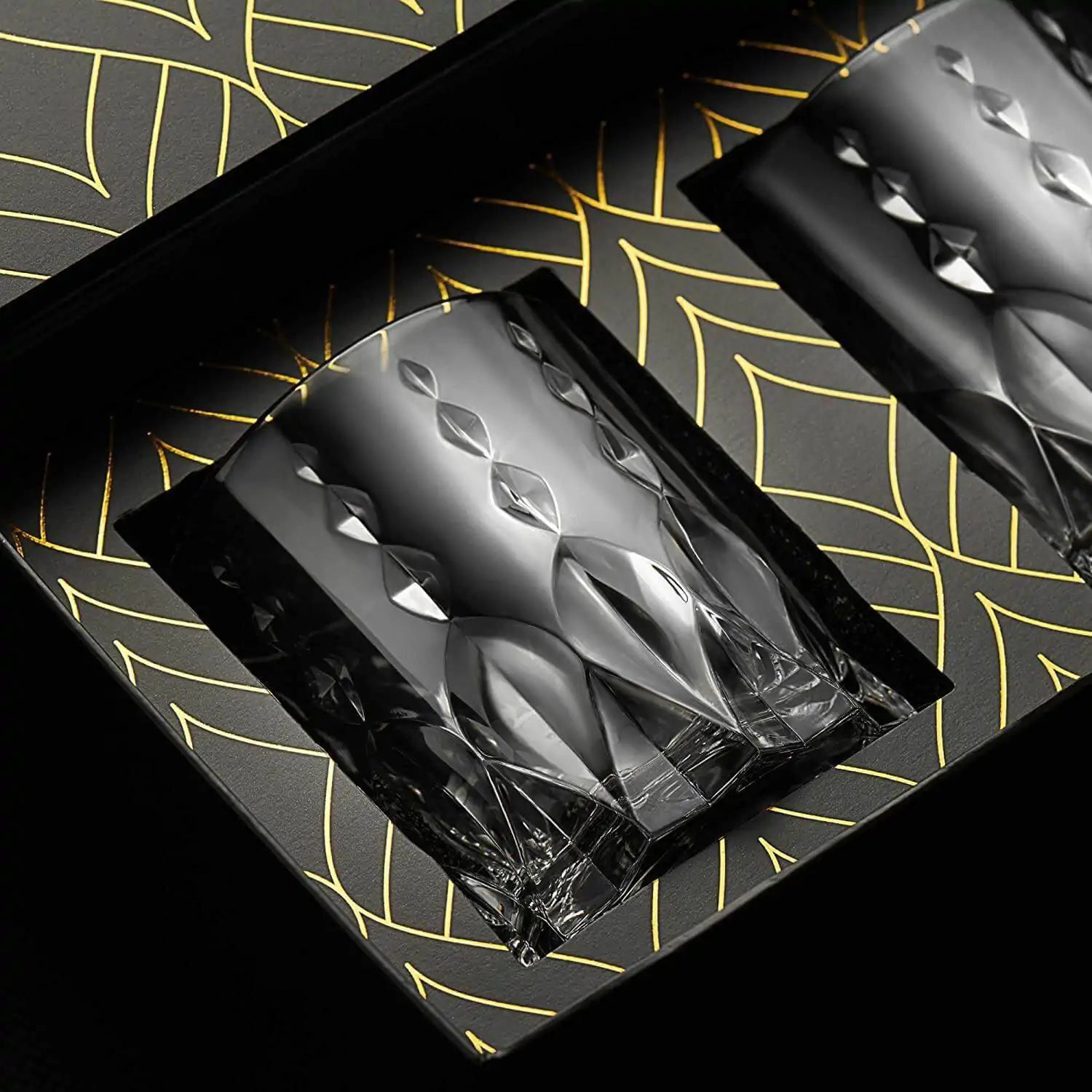 EcoLux Crystal Whiskey Glasses