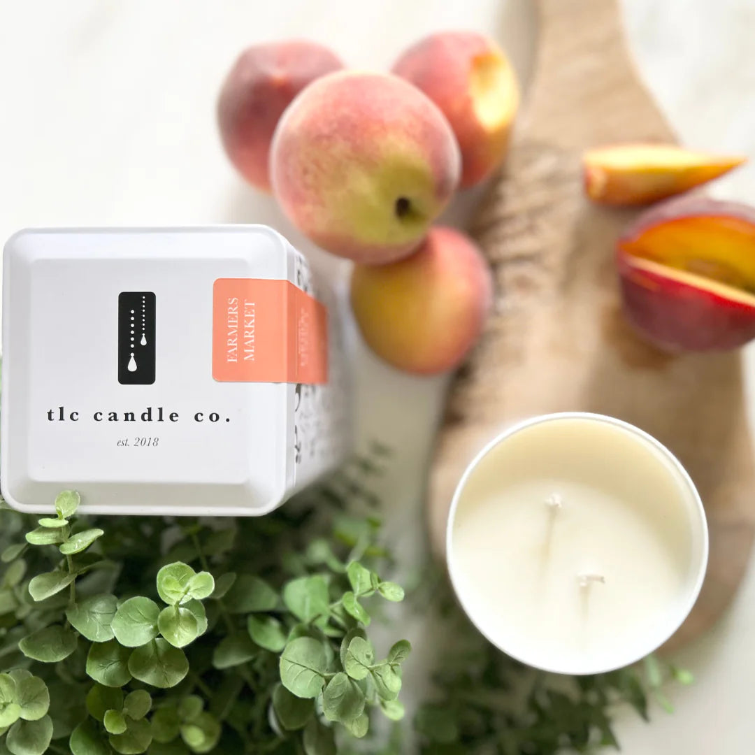 Harvest Peach 11oz Dual-Wick Soy Candle