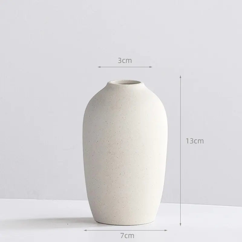 Scandinavian Ceramic Decor Vase