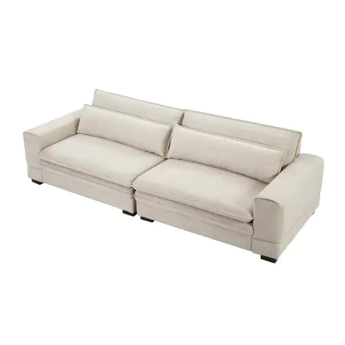 AUREMI Chic Medieval Modern Sofa - Beige